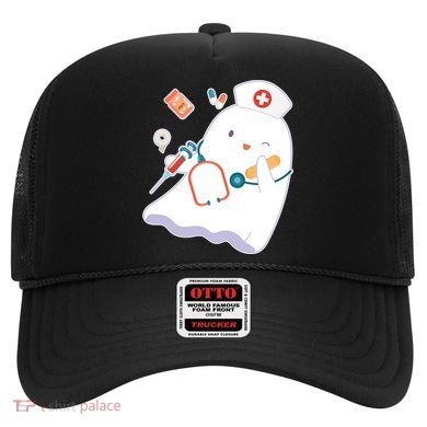 Funny Cute Halloween Nurse Ghost Hat