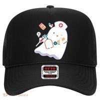 Funny Cute Halloween Nurse Ghost Hat thumb 0