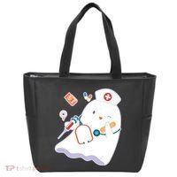 Funny Cute Halloween Nurse Ghost Tote Bag thumb 0