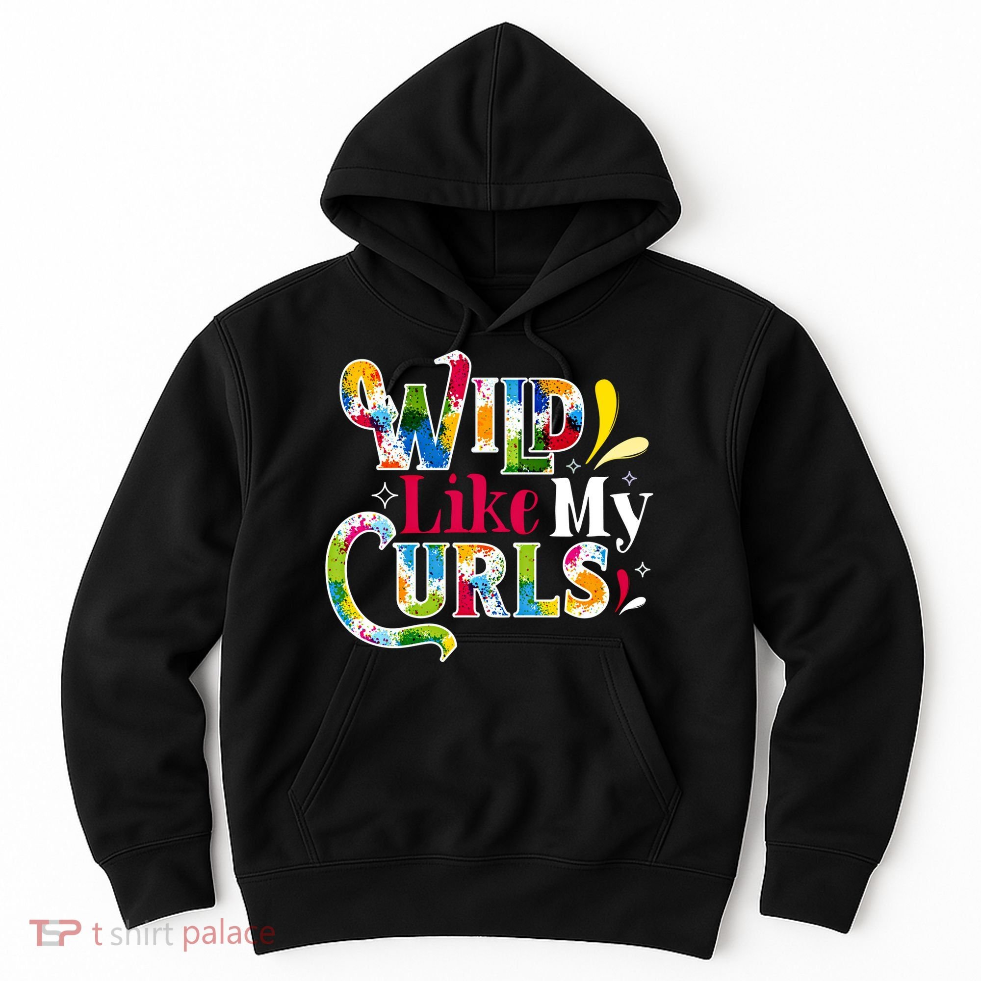 Funny Curly Hair Leopard Wild Like My Curls Gift Hoodie