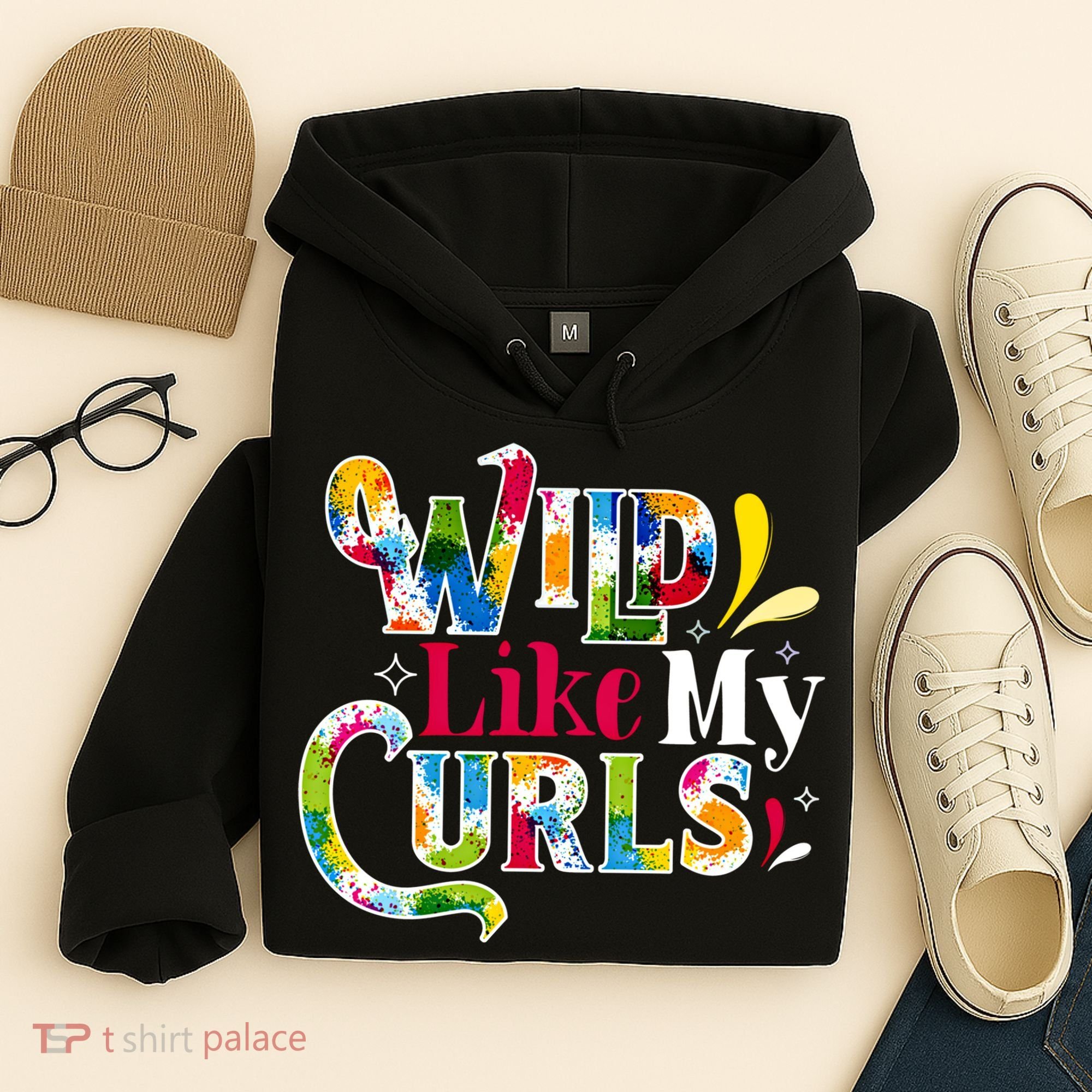 Funny Curly Hair Leopard Wild Like My Curls Gift Hoodie
