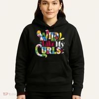 Funny Curly Hair Leopard Wild Like My Curls Gift Hoodie thumb 5