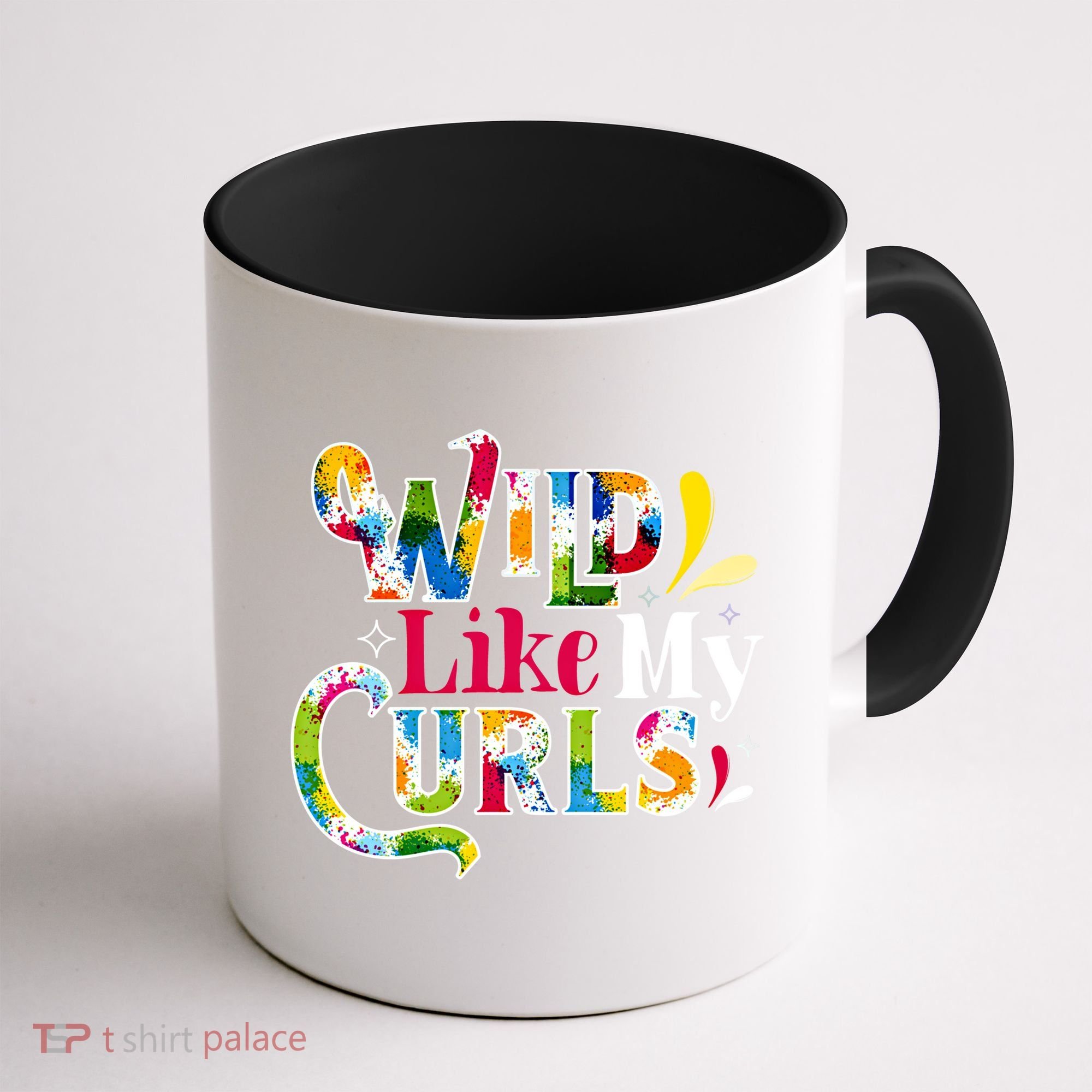Funny Curly Hair Leopard Wild Like My Curls Gift Coffee Mug