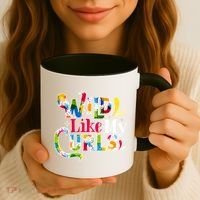 Funny Curly Hair Leopard Wild Like My Curls Gift Coffee Mug thumb 3