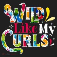 Funny Curly Hair Leopard Wild Like My Curls Gift Beanie thumb 2