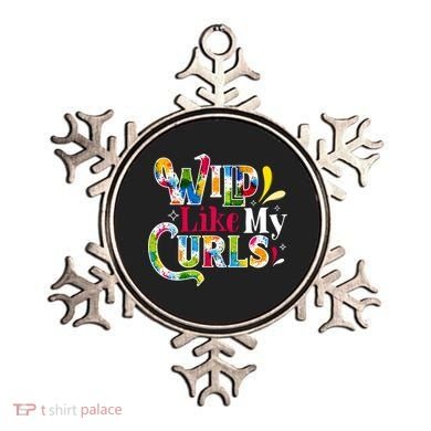 Funny Curly Hair Leopard Wild Like My Curls Gift Ornament