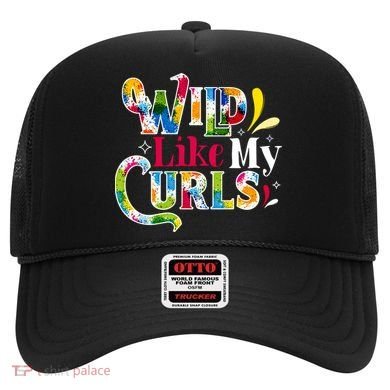 Funny Curly Hair Leopard Wild Like My Curls Gift Hat