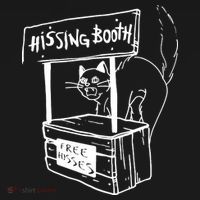 Funny Cat Hissing Booth Free Hisses Memes For Cat Lovers Ornament thumb 1