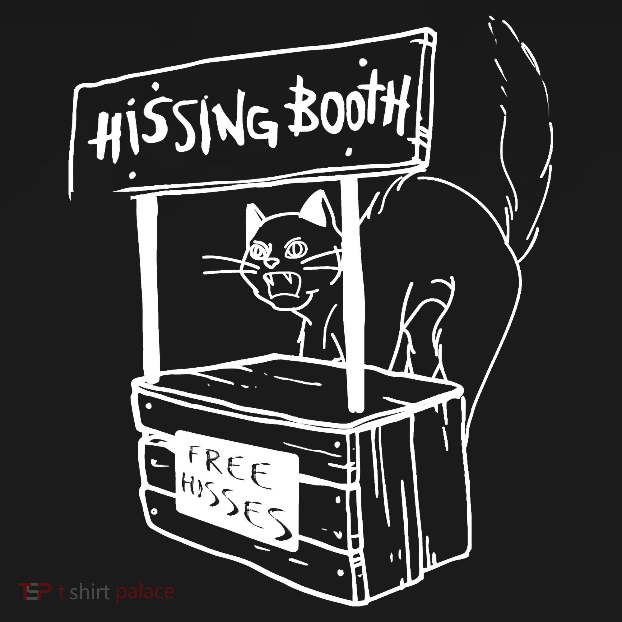 Funny Cat Hissing Booth Free Hisses Memes For Cat Lovers Ornament