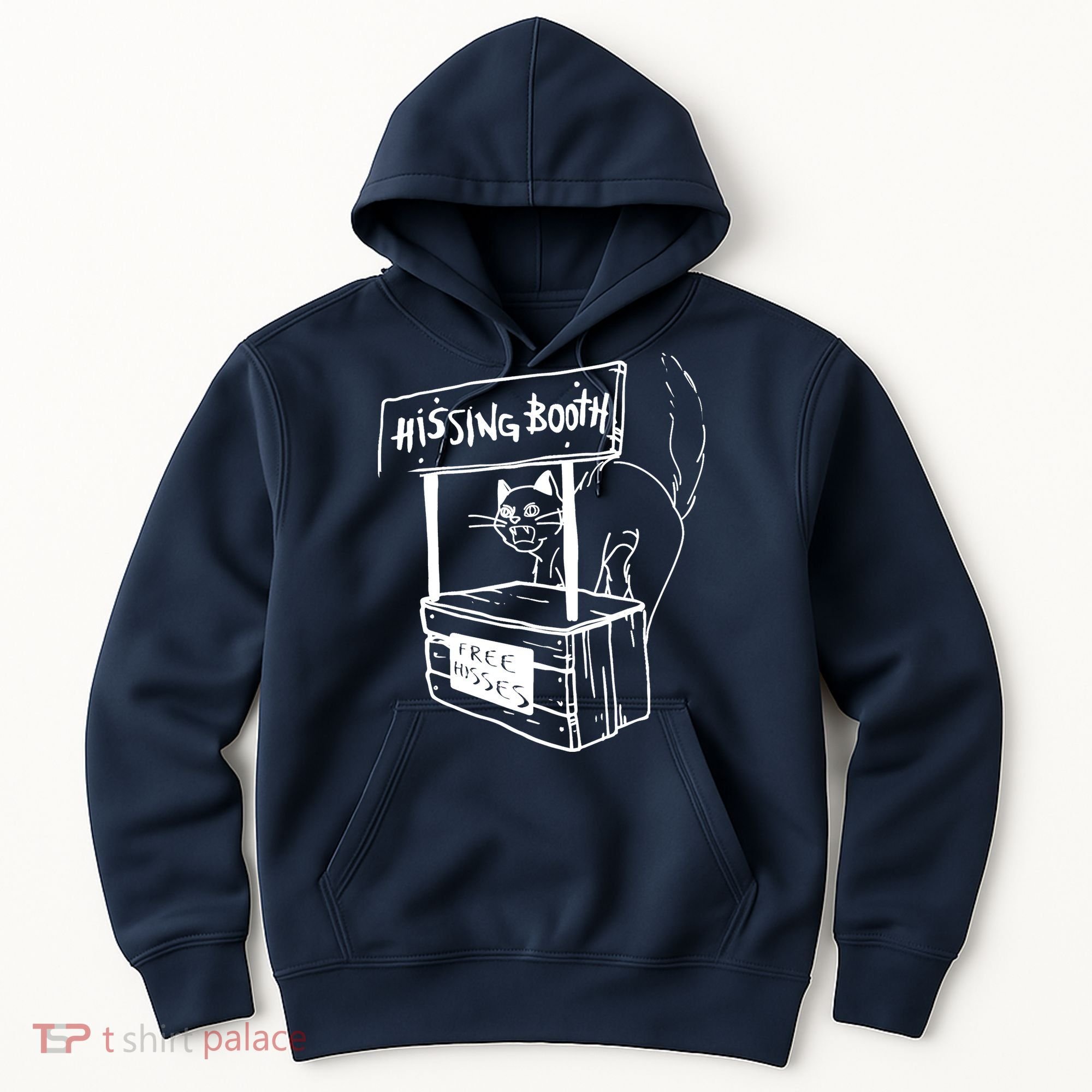 Funny Cat Hissing Booth Free Hisses Memes For Cat Lovers Hoodie
