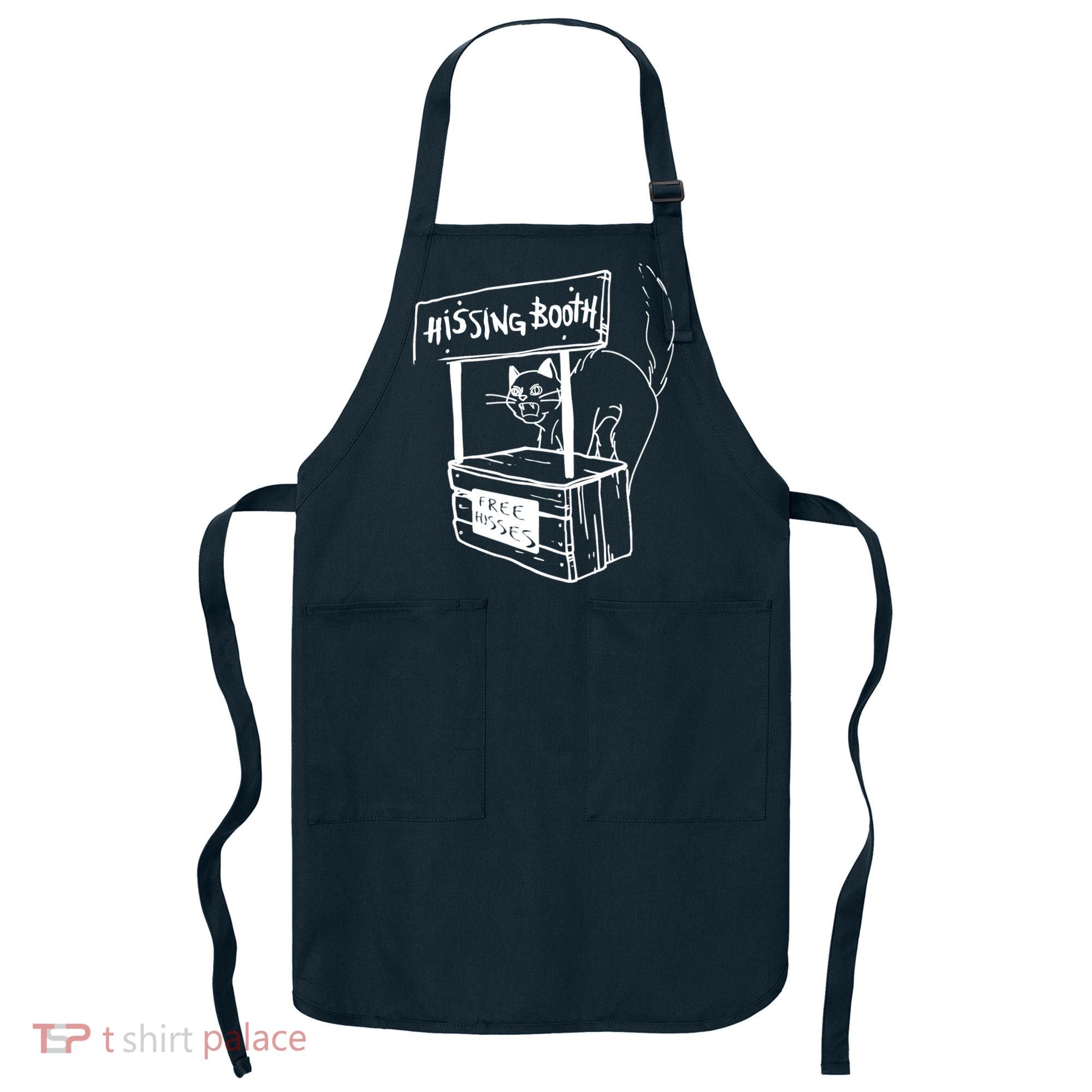 Funny Cat Hissing Booth Free Hisses Memes For Cat Lovers Apron