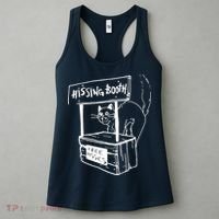 Funny Cat Hissing Booth Free Hisses Memes For Cat Lovers Women's Tank Top thumb 3