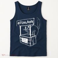 Funny Cat Hissing Booth Free Hisses Memes For Cat Lovers Tank Top thumb 2