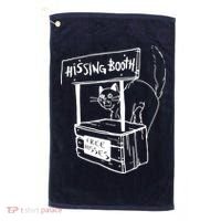 Funny Cat Hissing Booth Free Hisses Memes For Cat Lovers Golf Towel thumb 0