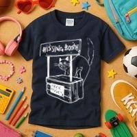Funny Cat Hissing Booth Free Hisses Memes For Cat Lovers Kids T-Shirt thumb 3