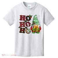 Funny Christmas Ho Ho Ho Gnome Kids T-Shirt thumb 0