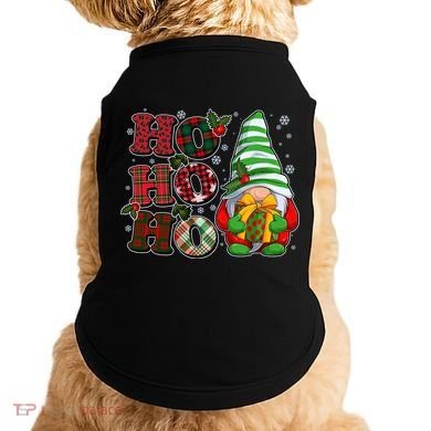 Funny Christmas Ho Ho Ho Gnome Doggie Tank