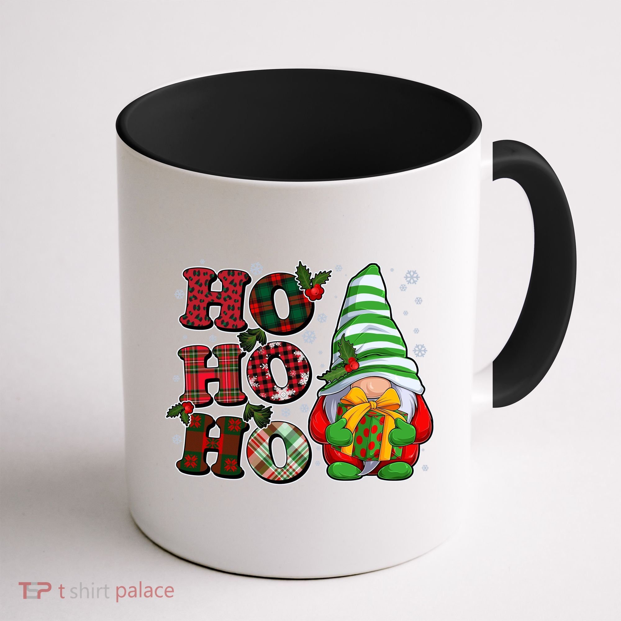 Funny Christmas Ho Ho Ho Gnome Coffee Mug