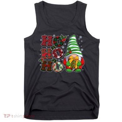 Funny Christmas Ho Ho Ho Gnome Tank Top