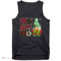 Funny Christmas Ho Ho Ho Gnome Tank Top thumb 0