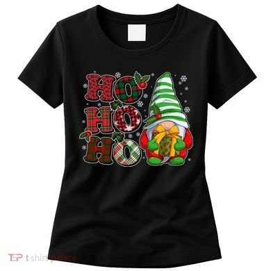Funny Christmas Ho Ho Ho Gnome Women's T-Shirt