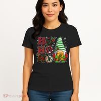Funny Christmas Ho Ho Ho Gnome Women's T-Shirt thumb 4