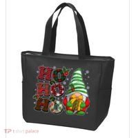 Funny Christmas Ho Ho Ho Gnome Tote Bag thumb 3