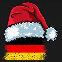 Funny Christmas Hat For Happy Germany Costume Backpack thumb 2