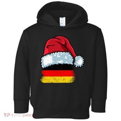 Funny Christmas Hat For Happy Germany Costume Toddler Hoodie