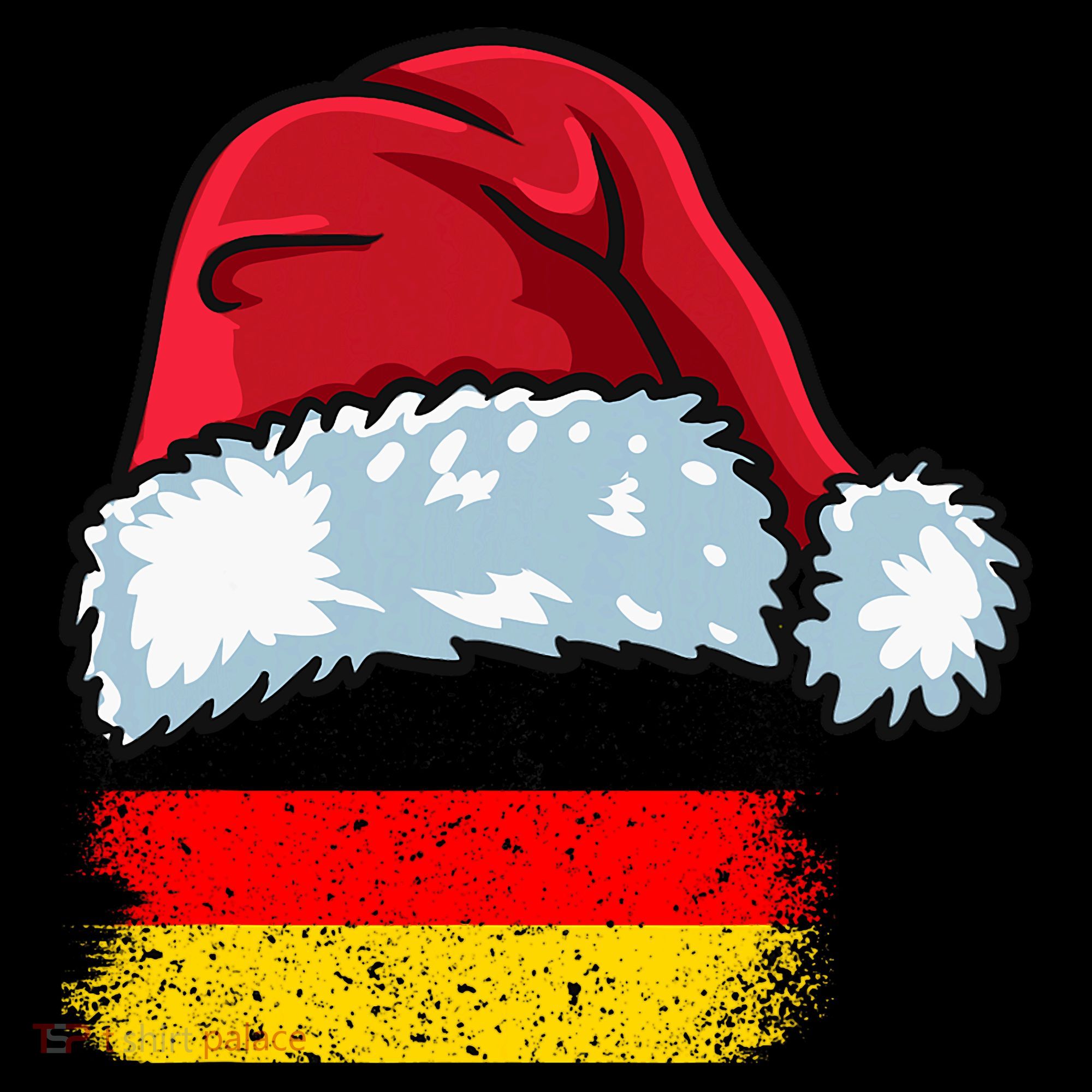 Funny Christmas Hat For Happy Germany Costume Toddler Hoodie