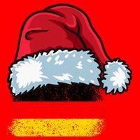 Funny Christmas Hat For Happy Germany Costume Santa Hat thumb 1