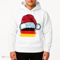 Funny Christmas Hat For Happy Germany Costume Hoodie thumb 2