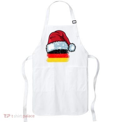 Funny Christmas Hat For Happy Germany Costume Apron