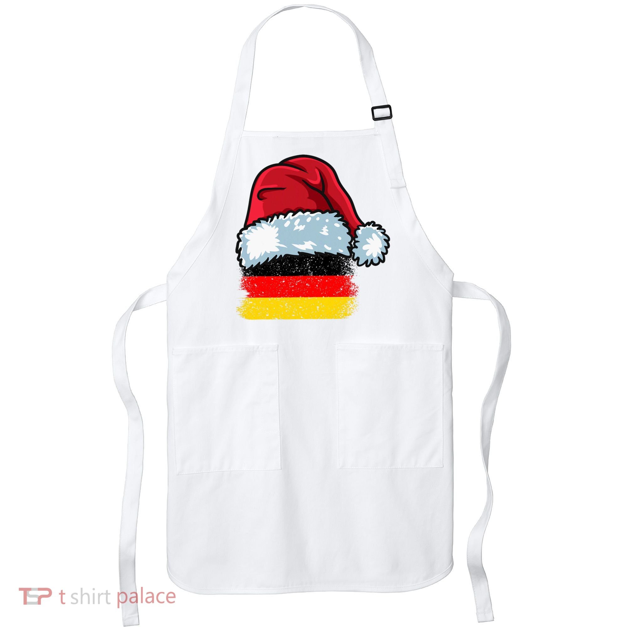 Funny Christmas Hat For Happy Germany Costume Apron