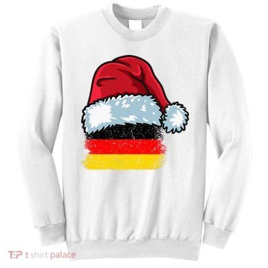 Funny Christmas Hat For Happy Germany Costume Sweatshirt