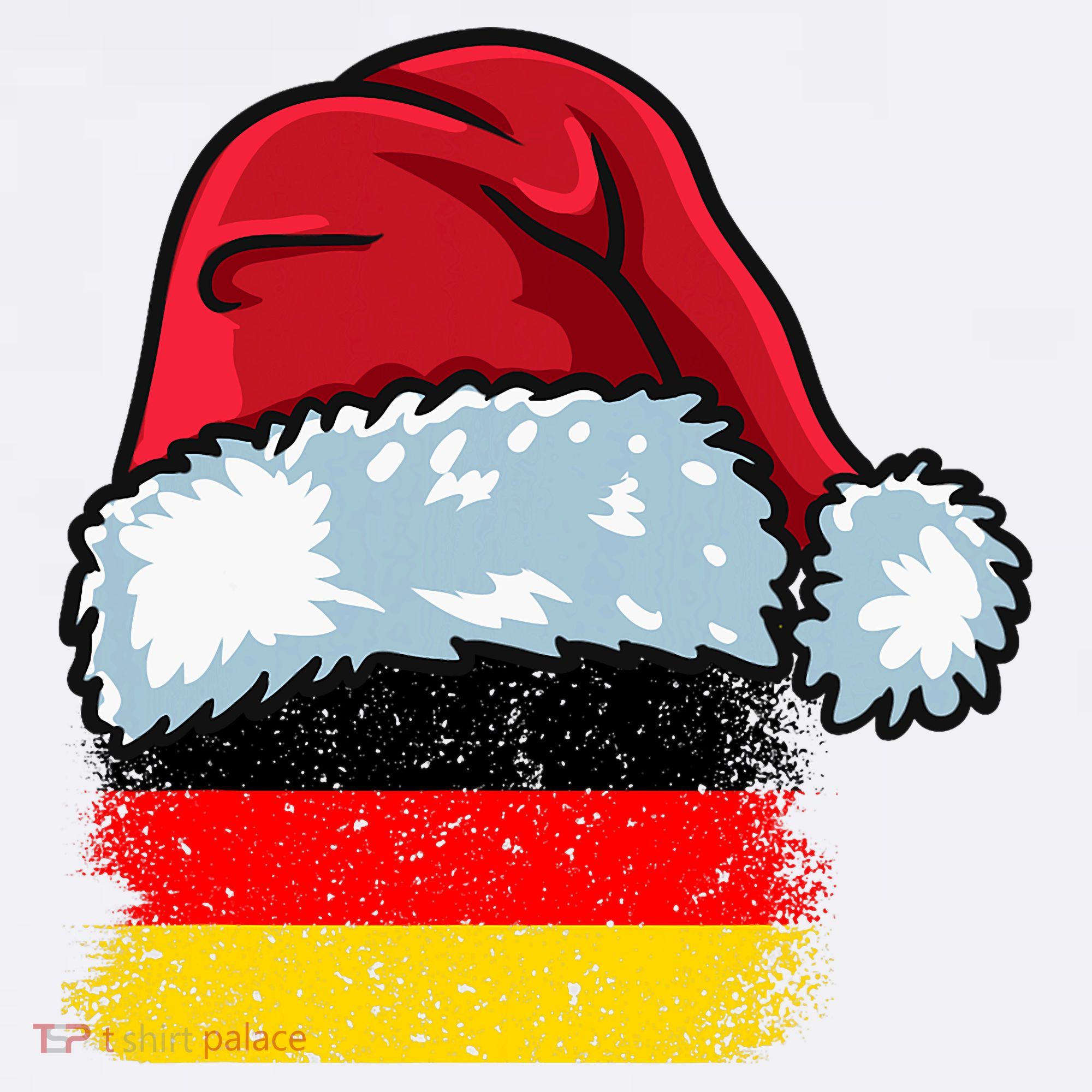 Funny Christmas Hat For Happy Germany Costume Sweatshirt