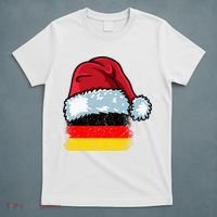 Funny Christmas Hat For Happy Germany Costume T-Shirt thumb 5