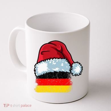 Funny Christmas Hat For Happy Germany Costume Coffee Mug