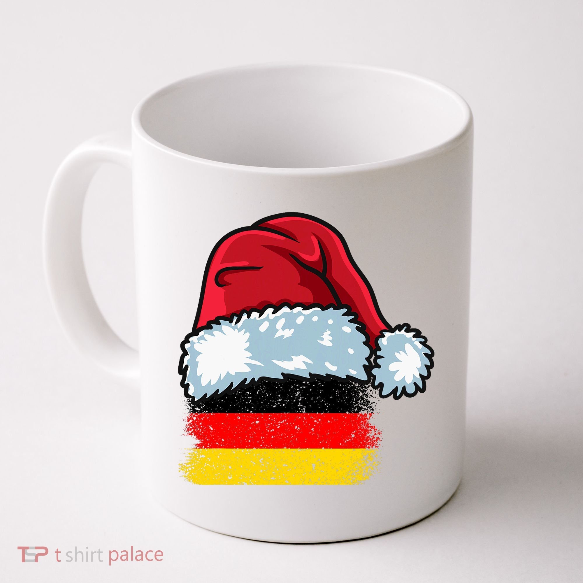 Funny Christmas Hat For Happy Germany Costume Coffee Mug