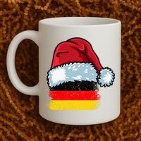 Funny Christmas Hat For Happy Germany Costume Coffee Mug thumb 2