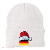 Funny Christmas Hat For Happy Germany Costume Beanie thumb 0