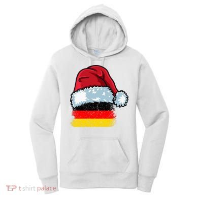 Funny Christmas Hat For Happy Germany Costume Women's Hoodie