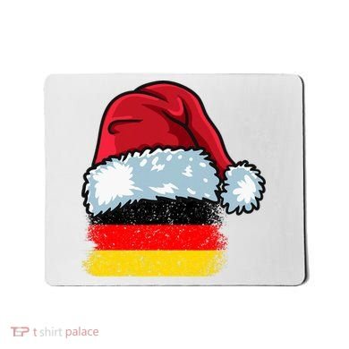 Funny Christmas Hat For Happy Germany Costume Mousepad