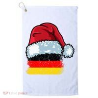 Funny Christmas Hat For Happy Germany Costume Golf Towel thumb 0