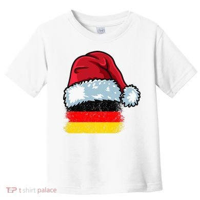 Funny Christmas Hat For Happy Germany Costume Toddler T-Shirt