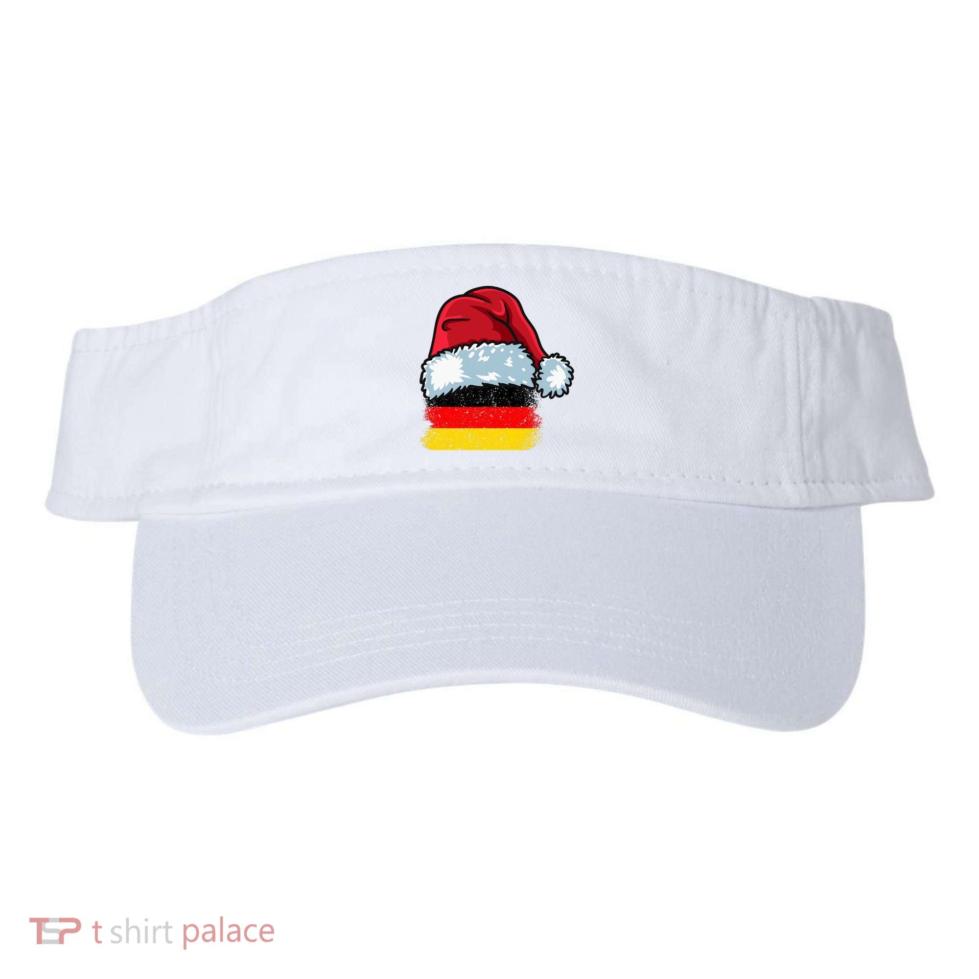 Funny Christmas Hat For Happy Germany Costume Visor