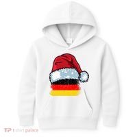 Funny Christmas Hat For Happy Germany Costume Kids Hoodie thumb 0