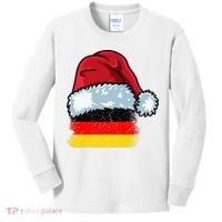 Funny Christmas Hat For Happy Germany Costume Kids Long Sleeve Shirt thumb 0
