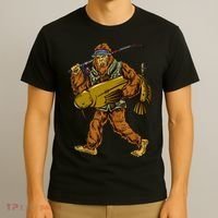 Fishing Catfish Hunting Bigfoot Sasquatch Fishermen T-Shirt thumb 3
