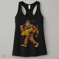 Fishing Catfish Hunting Bigfoot Sasquatch Fishermen Women's Tank Top thumb 3